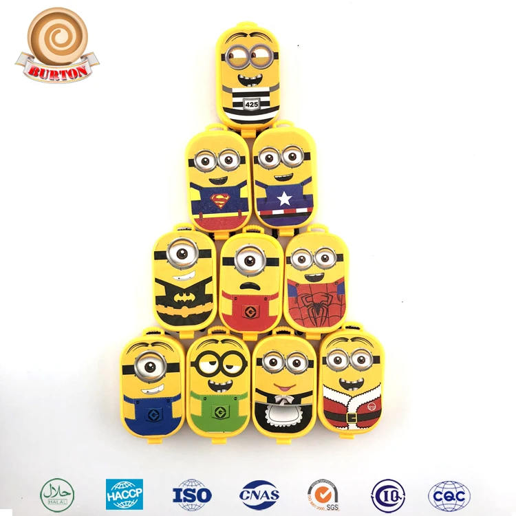 Миньон чемодан игрушка конфеты/смешная мультяшная форма конфеты
