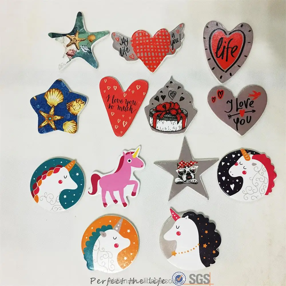 New style Ceramic cheap custom fridge magnets for home decoration