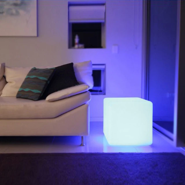 Наружный светодиодный кубический светильник RGB водонепроницаемый материал для украшения