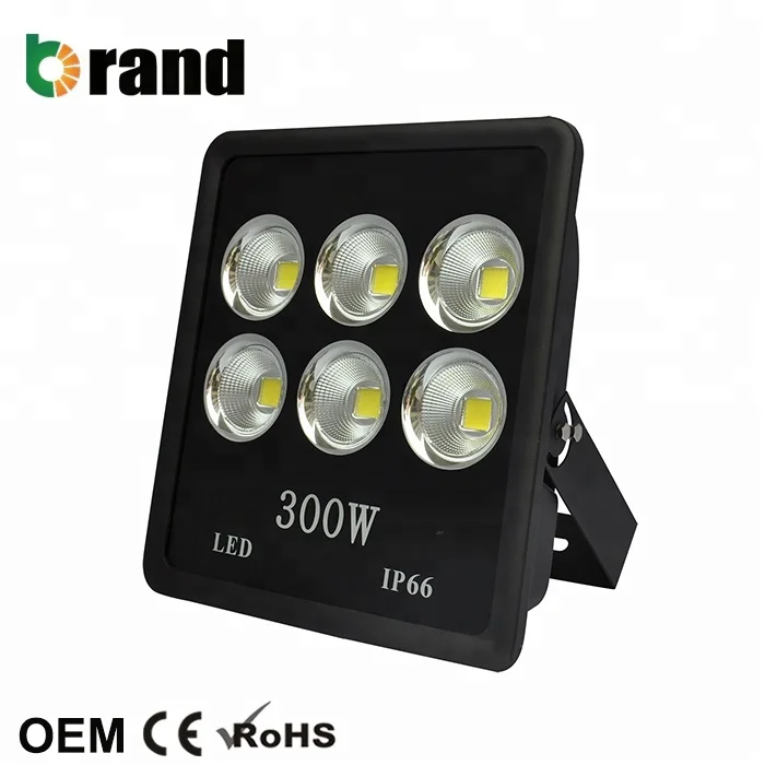 High Quality 6Pcs COB Flood Light 300W Floodlight LED Waterproof IP65 Projector