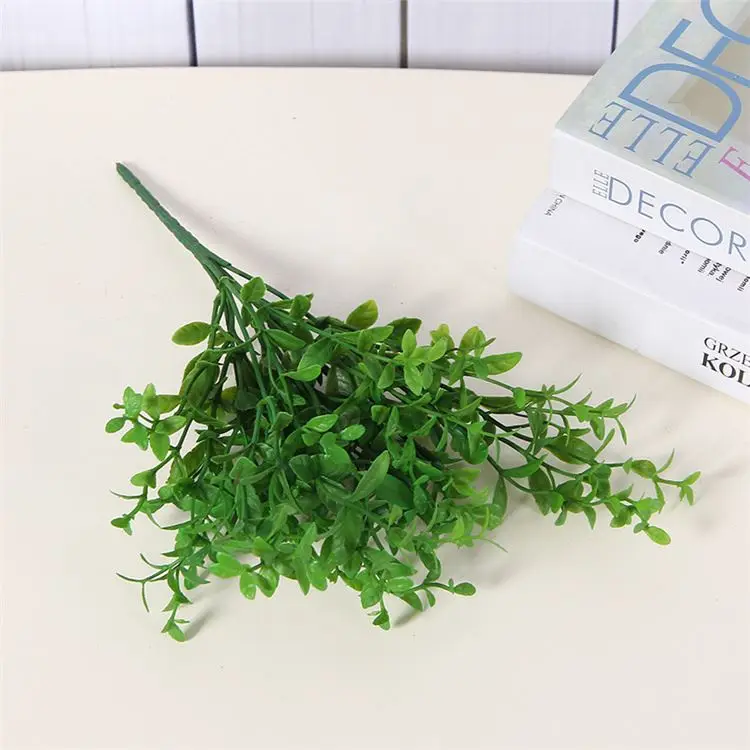 New Arrival Good Offer Green White Ficus Leaf Tree Artificial Plants Of Leaves