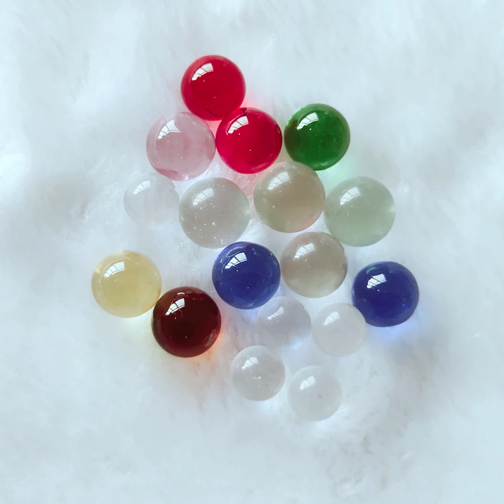 
manufacturer wholesale solid colour clear 2mm 4mm 5mm 7mm 15mm glass bead balls for swimming pool 