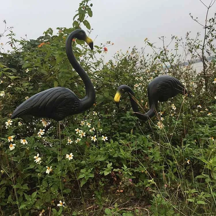 Plastic yard pink flamingo lawn ornament pink flamingo garden yard stakes