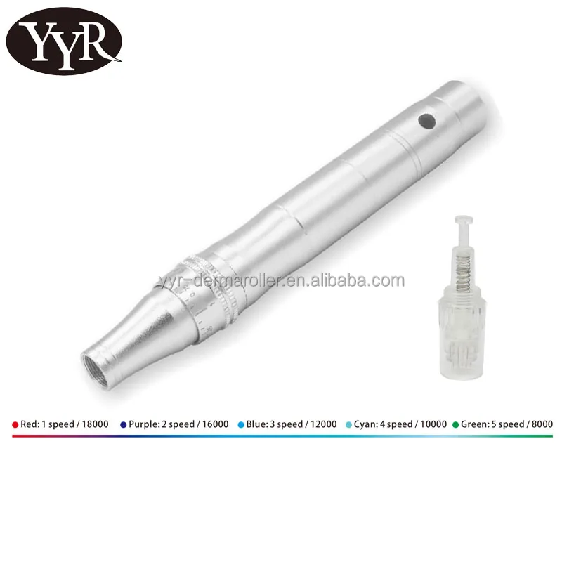 YYR профессиональная электрическая микро игла Дерма ручка микроигольная дермапен