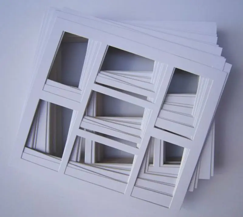 single/multi openning matboard for photo frame