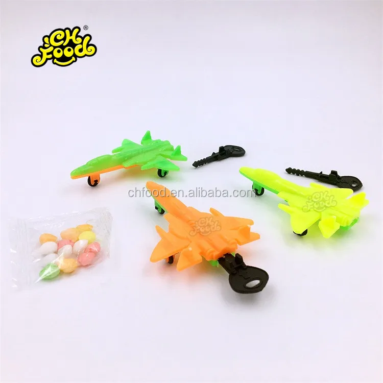 Ejection Shoot Plane Toy Candy