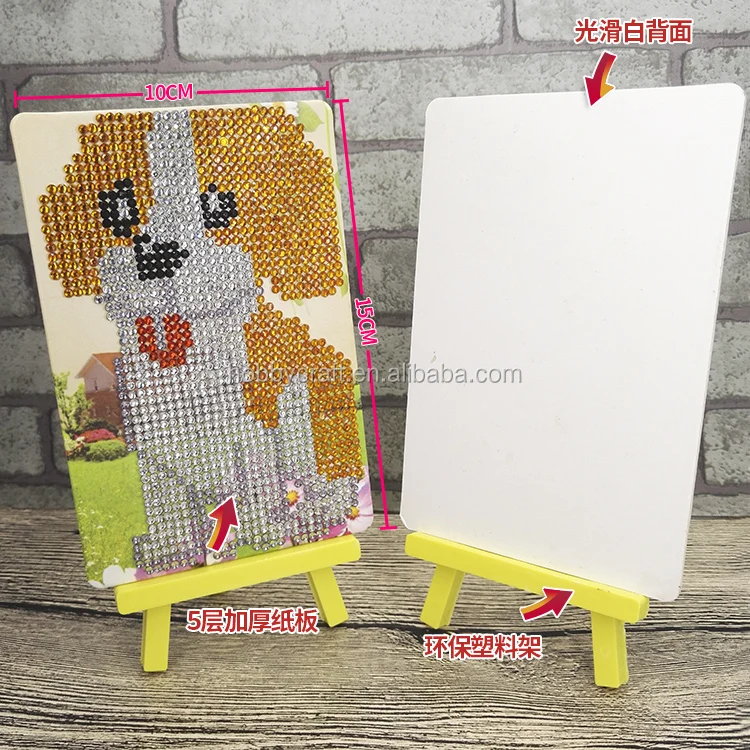 
carton frog picture children diamond painting kit 