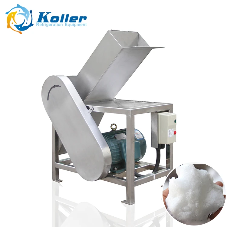 KOLLER Brand SUS304 Stainless Steel Commercial Ice Crusher High Quality Crushed Ice Machine For Sale