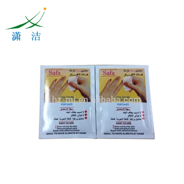 Removes nail color quickly & easily nail polish remover pad