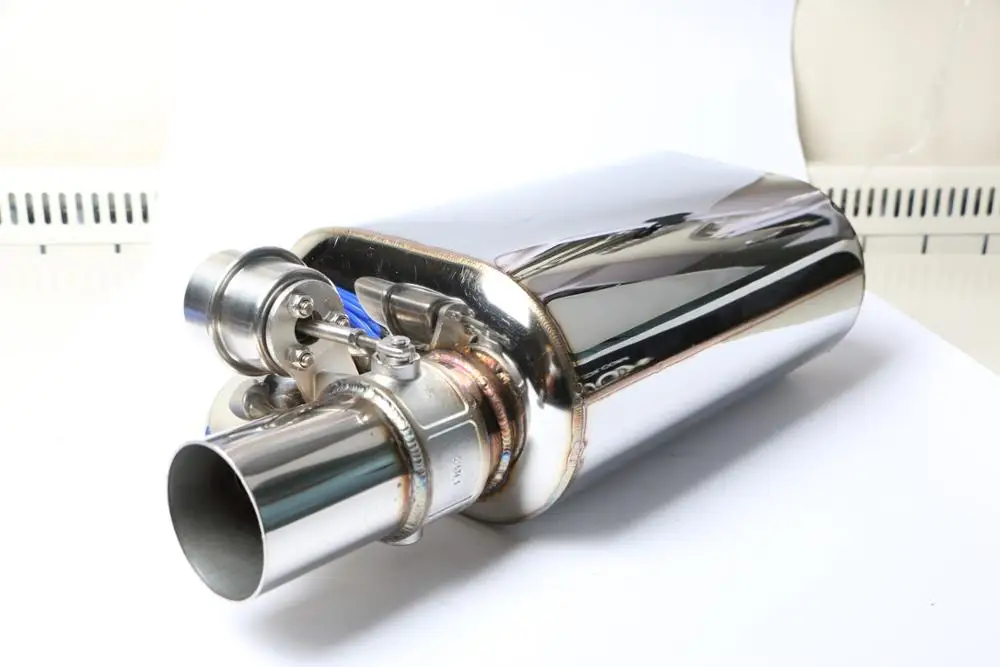 Выхлопной глушитель valvetronic из нержавеющей стали для автомобиля