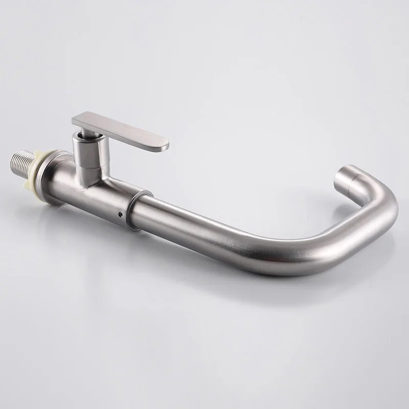 Kitchen Faucets 304 SS Cold Water Filter Taps Purified Water Health Kitchen Sink Faucet Graphic Design Modern Contemporary Hotel