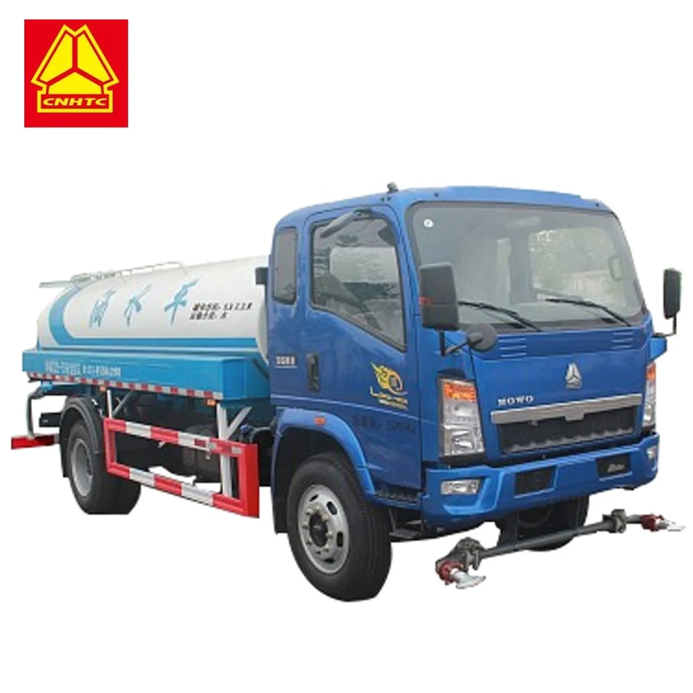 Sinotruk 4x2  light water tanker trucks for sale