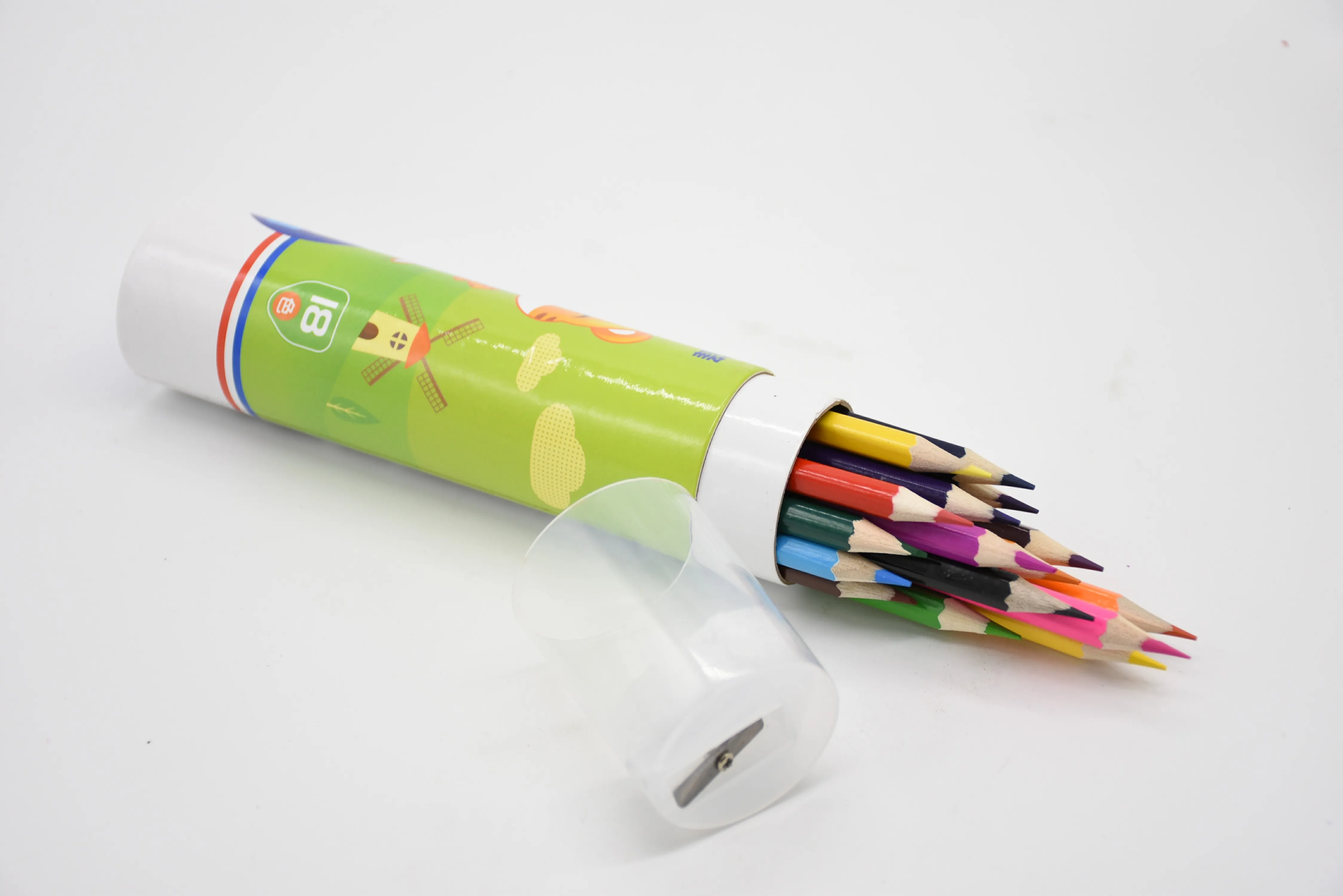 Color Pencil with Barrel,artistic color pencil,original wood color pencil