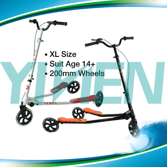 best selling tri wheels swing speeder scooter;frog kick scooter