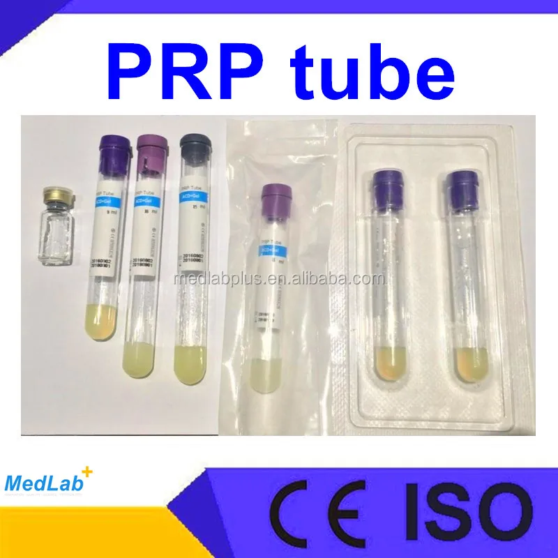 15ml ACD Sodium Citrate PRP Tube with Gel PRP tube Platelet Rich Plasma PRP Tube