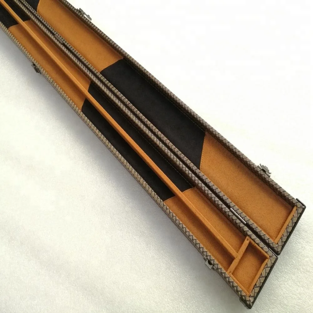 Превосходное качество 3/4 шт. бильярдный кий ящик, удерживает 3/4 шт. бильярдный кий кожаный чехол