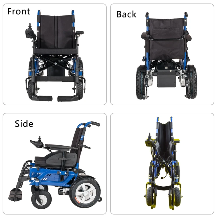 Electronic Aluminum Lightweight Small Wheel used joystick wheelchair