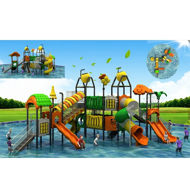 swimming pool water slide