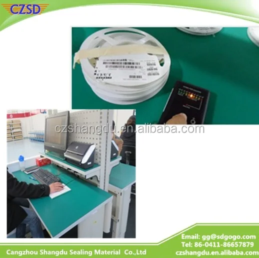 SD Green/Blue/Grey 2 Layers 2mm Thick Anti-static Rubber Sheet / Anti-Static Mat ( ESD Mat )