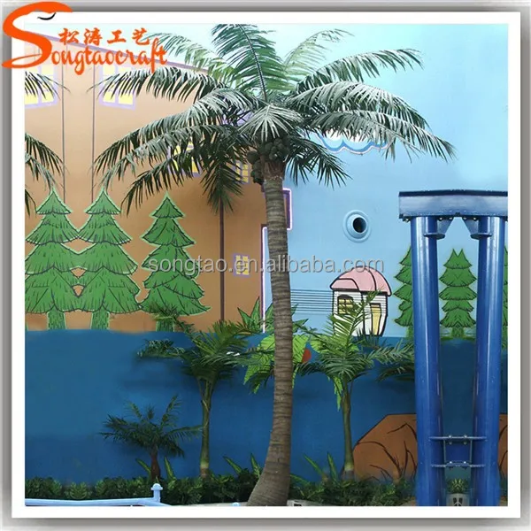 Customize make artificial fake coconut palm tree artificial palm coconut tree