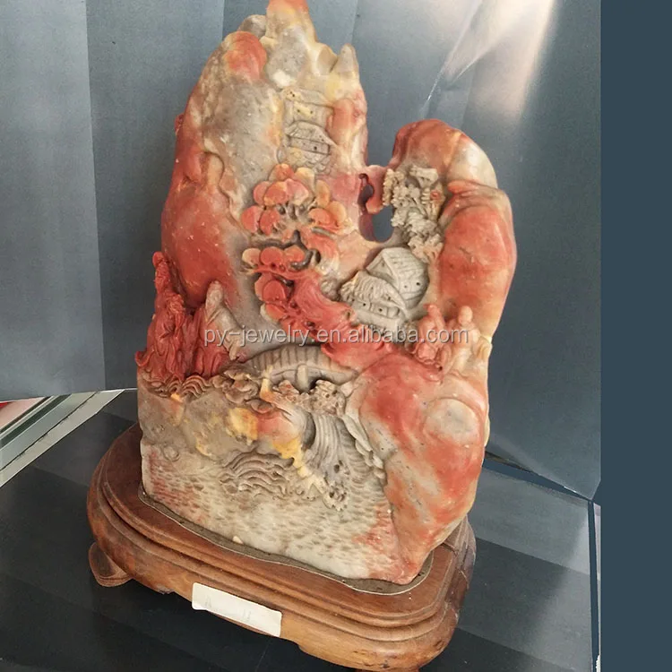 Natural Shoushan Stone Chinese Fengshui Crafts