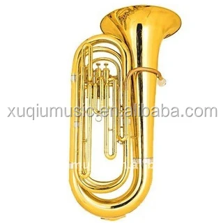High Grade Brass Bb Key Plastic Tuba/ Brass Instrument