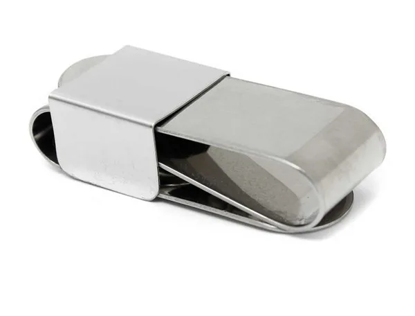 Portable Professional Magnetic Stainless Steel Chalk Holder Clip For Snooker/Billard Pool Cue