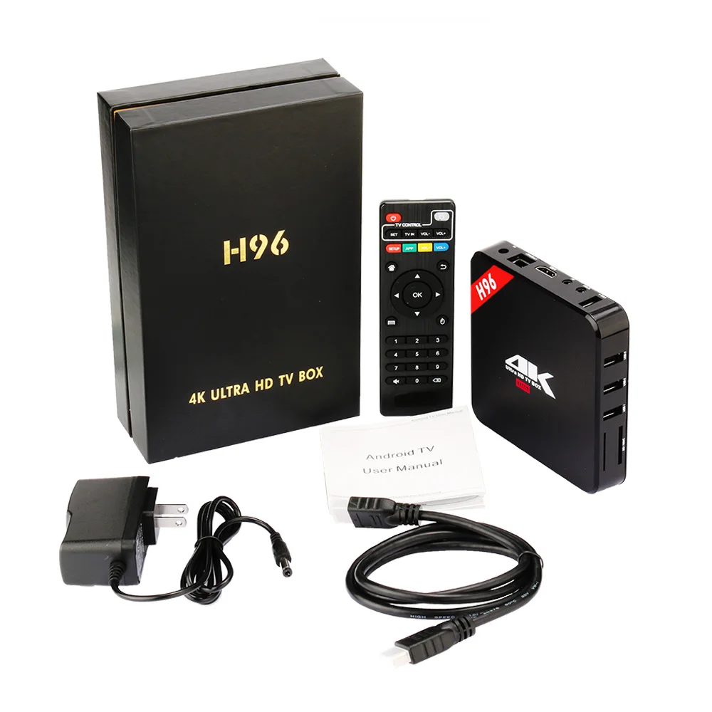 
Shenzhen Wholesale Android tv box 1GB RAM 8GB ROM smart media player HD 4K ott tv box with user manual 