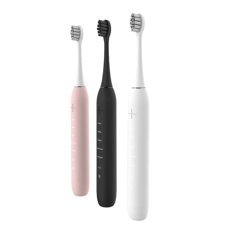 Food Grade Sonic Electric Toothbrush Inductive Charging 5 Modes IPX7 Waterproof Adult Travel