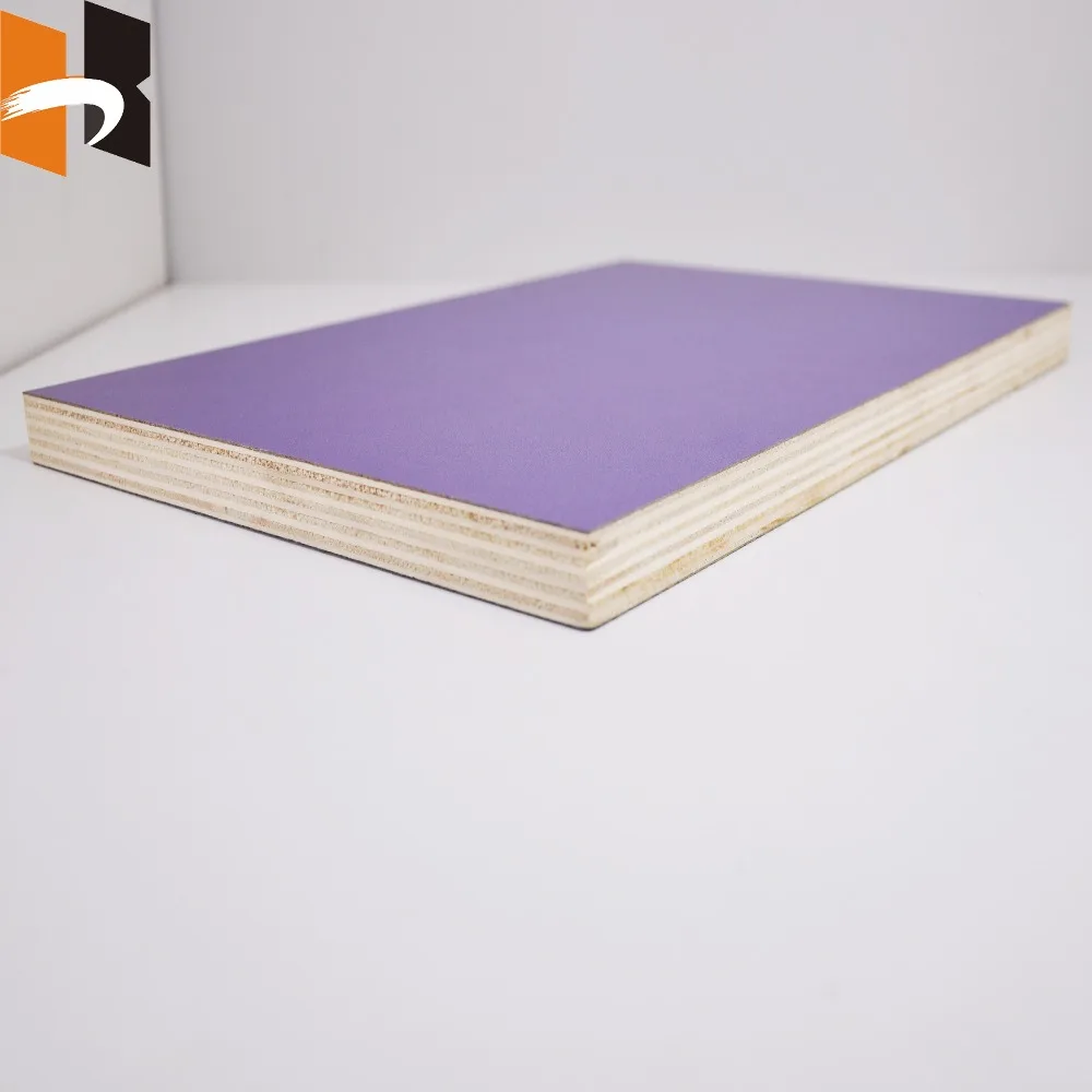 Melamine faced 18mm plywood wholesale factory price