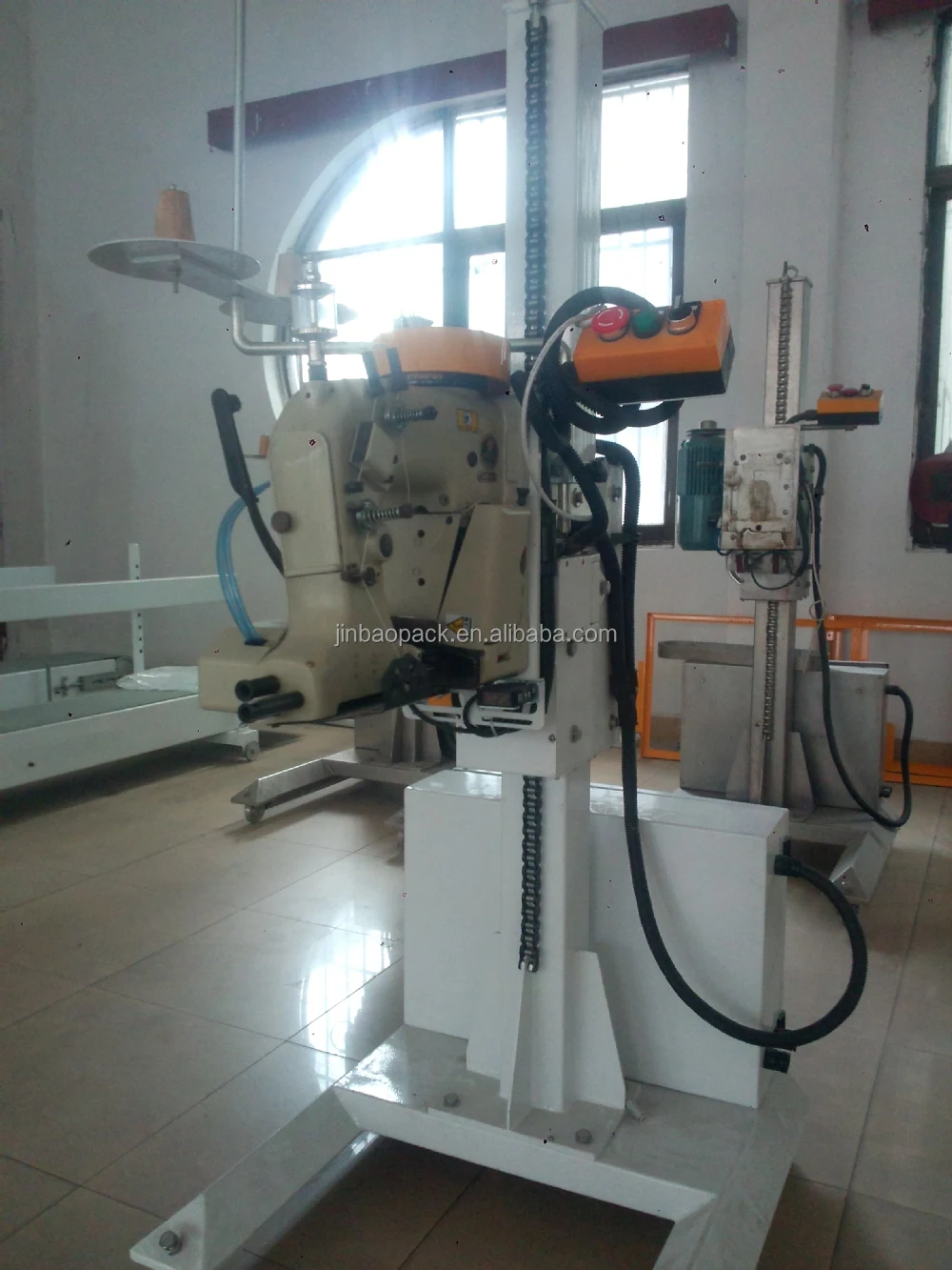 
Vertical Stand up plastic bag closing sealing machine 
