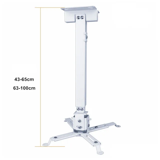 New design cheap fixed bracket screen projector for multi-media system