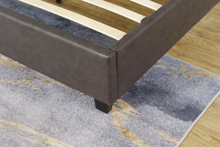 Multiple Specifications Free Sample Pink Set 2017 Leather Beds With Headboards