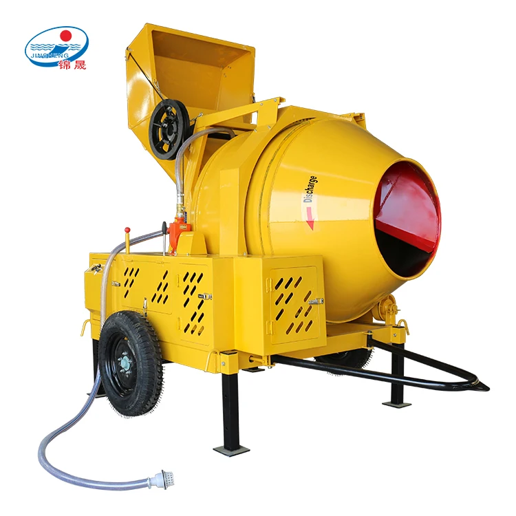 JZC diesel portable 2 bag cement concrete mixer machine with lift price
