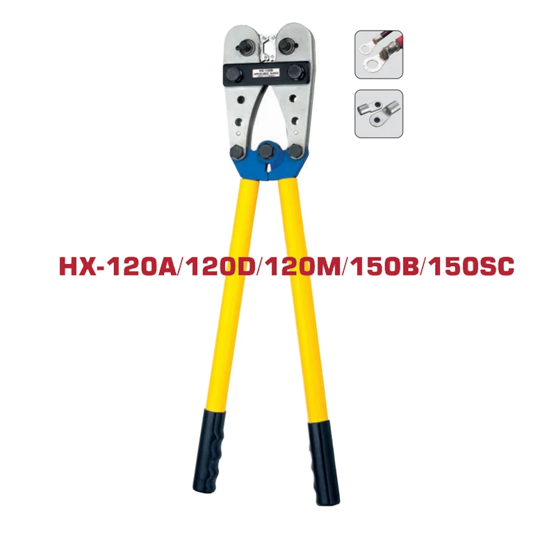 HX-120B Copper tube terminal crimping tool cable lugs heavy duty crimping tool