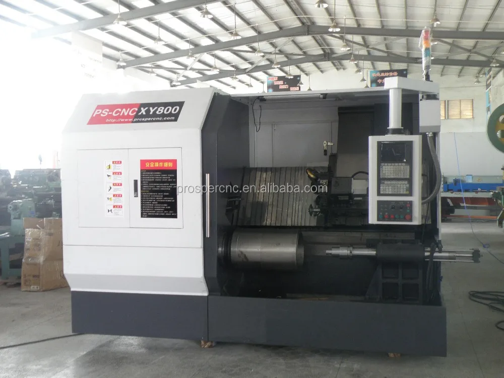 Металлический вращающийся станок с ЧПУ