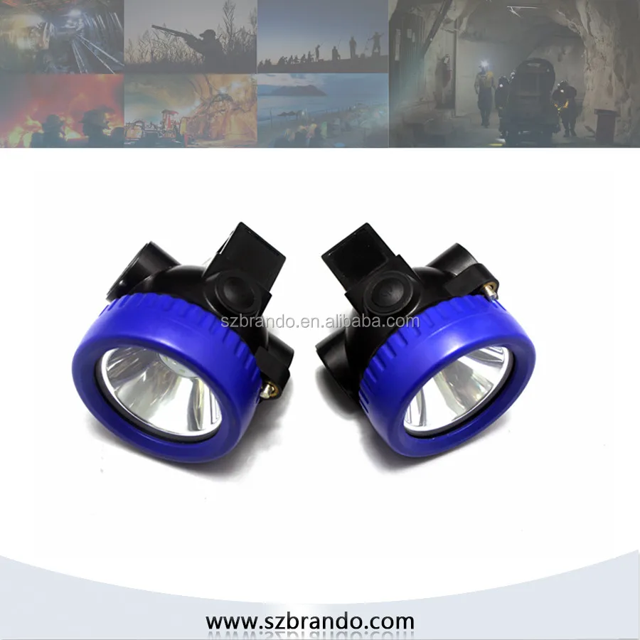 1W LED Cordless Miner Cap Lamp for Sale, LED Lightweight Headlights