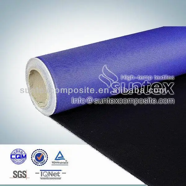 синий с полиуретановым покрытием из стекловолокна поставщиков фильтр ткани используются ветровые турбины