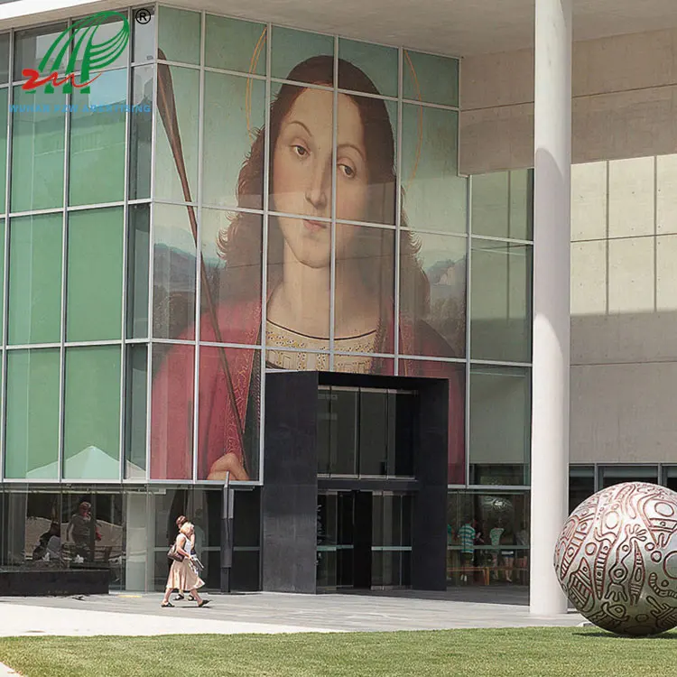 Digital Inkjet One Way Vision Protective Vinyl Film, Plastic Car Window Sticker