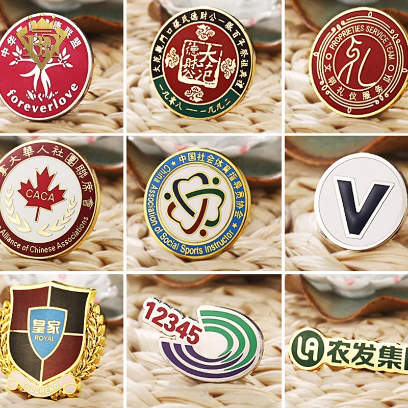 Rust-Proof Metal Custom & Novelty Enamel Pin Manufacture