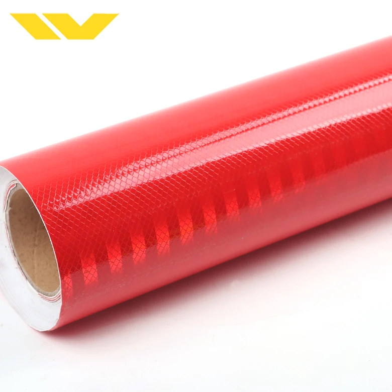 Hot Sale Advertising Usage PVC Reflector Sheet Retro Reflective Material