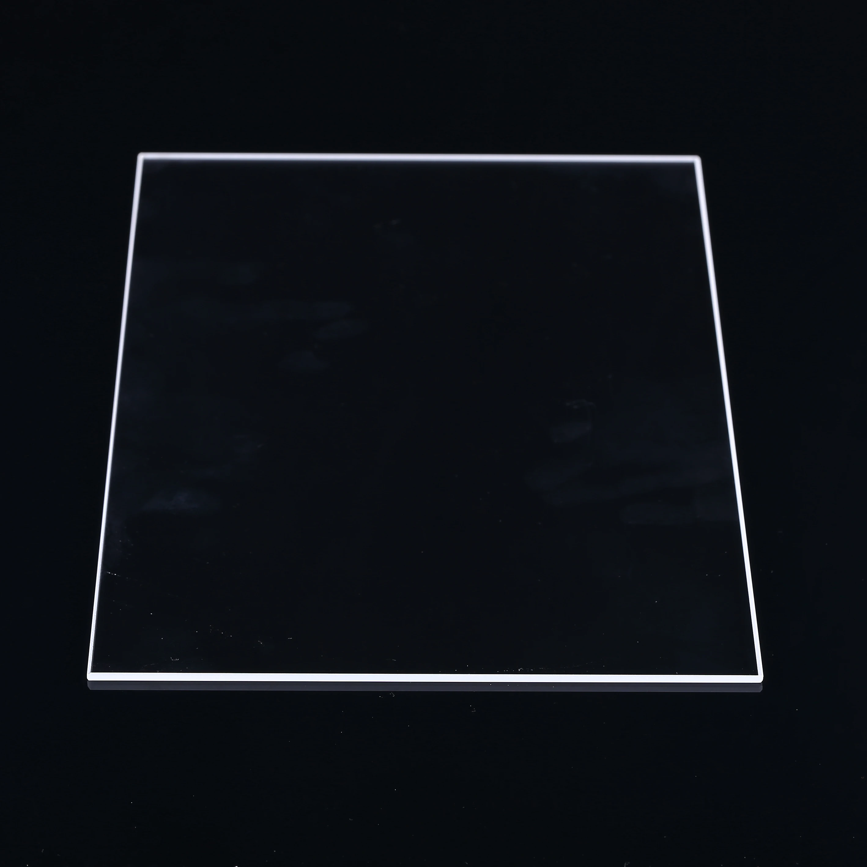 clear quartz silica specific heat glass plate price.