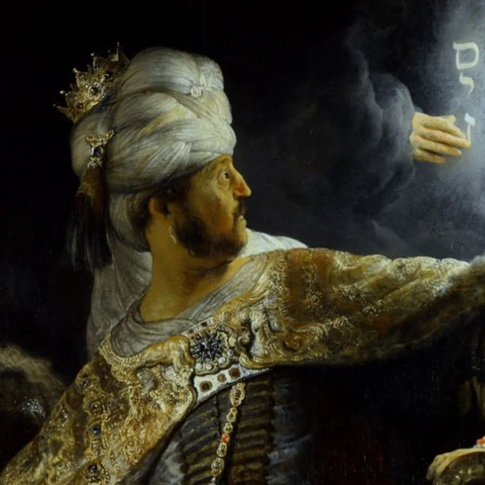 Classical Famous Reproduction Belshazzar Feast Rembrandt Harmenszoon Van Rijn Oil Painting