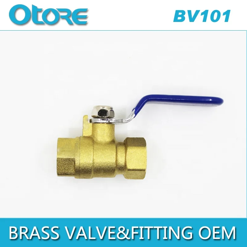 
High Quality Dzr Brass Material Brass Ball Valve With Long Handle 3/4