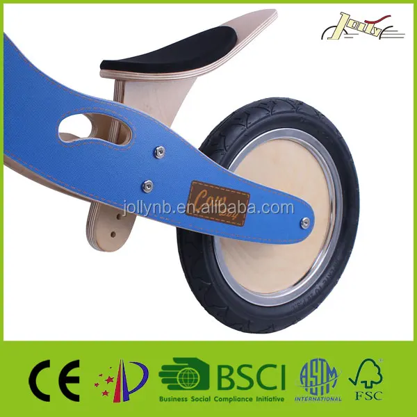 OEM 12 inch Wooden Kids Bicycles For Balance Exercise Tiny Bike