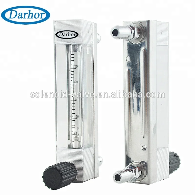 Поворотный расходомер DK800 2.5% из боросиликатного стекла, расходомер для аммиака, озона, водородного газа, химический расходомер