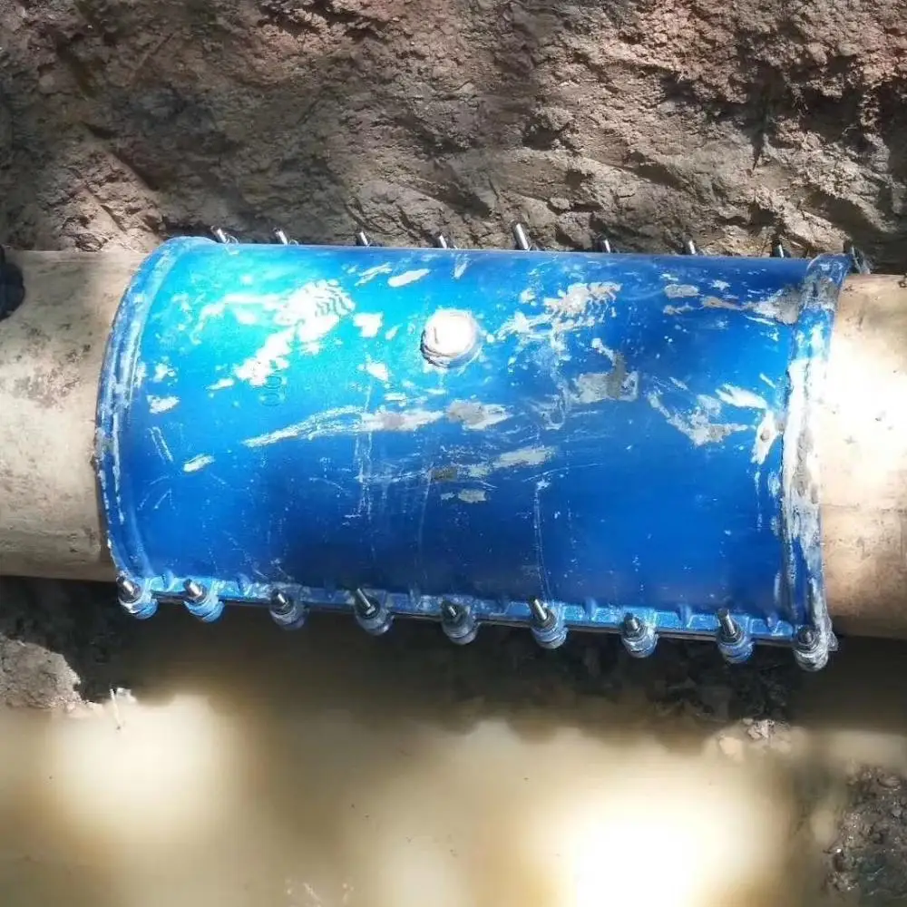 pipe fitting,split sleeve, coupling, pipe repair clamp better than pipe taper