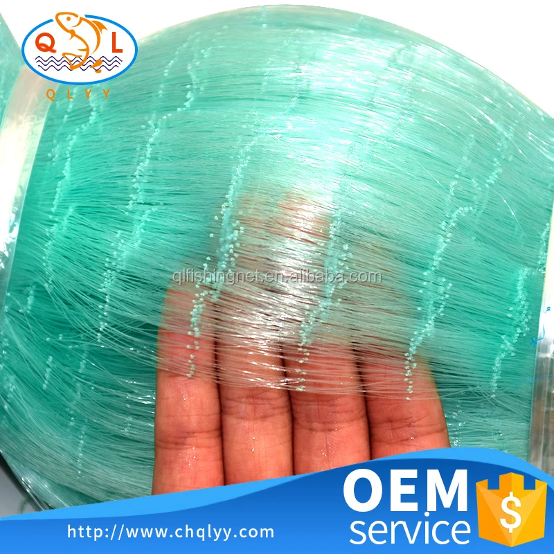 China manufacturers wholesale double knot nylon monofilament fishing net on sale
