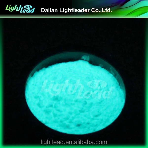 
 Светящийся зеленый пигмент, алюминат стронция в порошке  