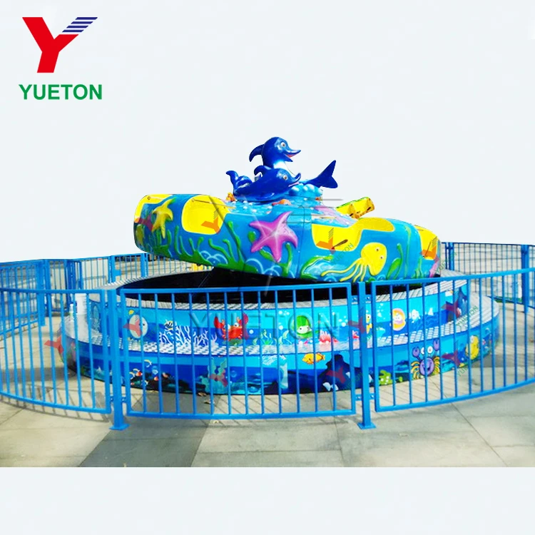 Funfair Amusement Ride Kids Indoor Games Equipment City Magic Ocean Turntable In Algeria